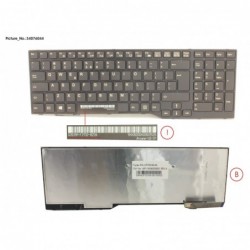 34076044 - KEYBOARD US (BLACK)