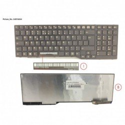 34076044 - KEYBOARD US (BLACK)