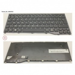 34054924 - KEYBOARD BLACK BELGIUM