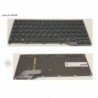 34054908 - KEYBOARD BLACK W/ BL GERMAN