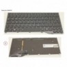 34054910 - KEYBOARD BLACK W/ BL ITALY