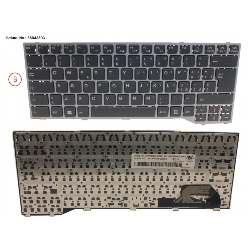 38042803 - KEYBOARD ANTIB. ITALY