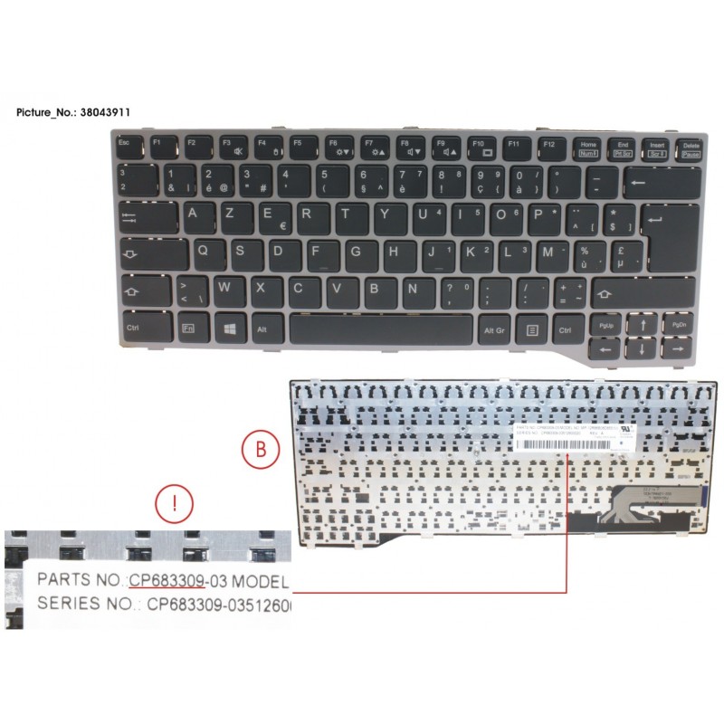 38043911 - KEYBOARD BELGIUM