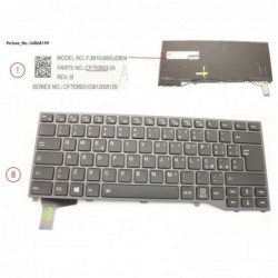 34068199 - KEYBOARD ITALY W/ BL