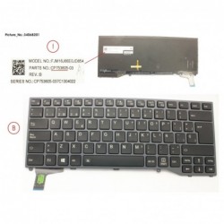 34068201 - KEYBOARD SPAIN W/ BL