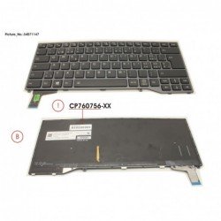 34071147 - KEYBOARD SWISS W/BL