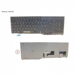 34072120 - KEYBOARD BLACK W/O TS NORWAY