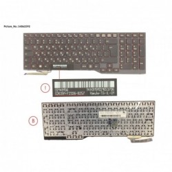 34062292 - KEYBOARD BLACK W/ TS HEBREW