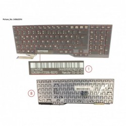 34062294 - KEYBOARD BLACK W/ TS ICELAND