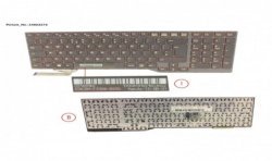 34062276 - KEYBOARD BLACK W/ TS UK