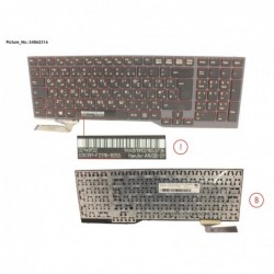 34062316 - KEYBOARD BLACK...