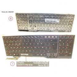 34062309 - KEYBOARD BLACK...