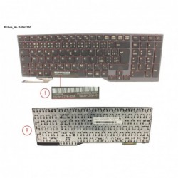 34062250 - KEYBOARD BLACK...