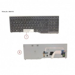 38061012 - KEYBOARD BLACK...