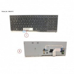 38061013 - KEYBOARD BLACK...