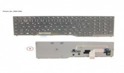 38061006 - KEYBOARD BLACK W/ TS CZECH/SLOVAKIA