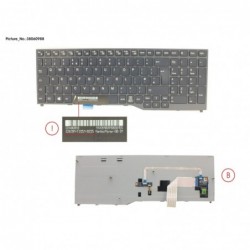 38060988 - KEYBOARD BLACK W/ TS UK