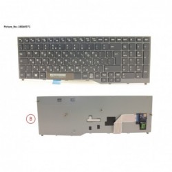 38060973 - KEYBOARD BLACK W/O TS HEBREW