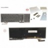 38045445 - KEYBOARD BLACK W/ BL FRANCE