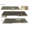 38045451 - KEYBOARD BLACK W/ BL US