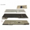 38045428 - KEYBOARD BLACK/RED DENMARK W/ TS