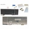 38042115 - KEYBOARD 10KEY BLACK/RED BELGIUM