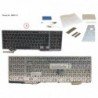 38042115 - KEYBOARD 10KEY BLACK/RED BELGIUM