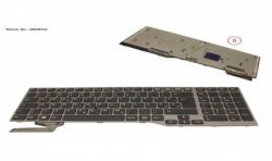38038943 - KEYBOARD 10KEY BLACK/RED EAST EUROPE