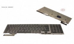 38038927 - KEYBOARD 10KEY BLACK/RED FRANCE