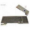 38038940 - KEYBOARD 10KEY BLACK/RED NORDIC