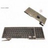 38038938 - KEYBOARD 10KEY BLACK/RED RUSSIA