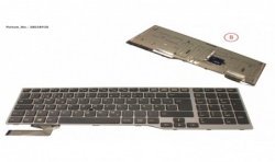 38038930 - KEYBOARD 10KEY BLACK/RED SCHWEDEN/FIN