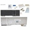38042113 - KEYBOARD 10KEY BLACK/RED SWISS
