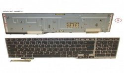 38038914 - KEYBOARD 10KEY BLACK/RED US W/O TS