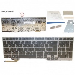 38042100 - KEYBOARD BLACK ANTIB FRANCE