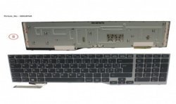 38038968 - KEYBOARD BLACK ANTIB NORDIC