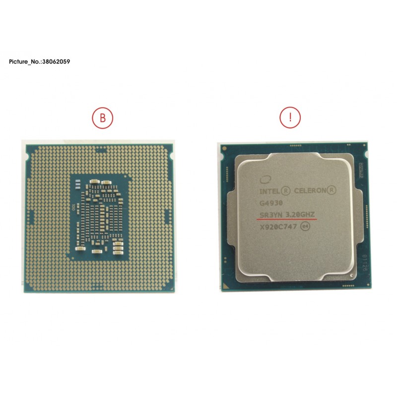 38062059 - CPU CELERON G4930 3.2GHZ 54W