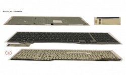 38045420 - KEYBOARD BLACK ANTIB US