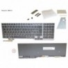38042141 - KEYBOARD BLACK W/ BL CZECH/SLOV
