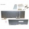 38042136 - KEYBOARD BLACK W/ BL HUNGARY