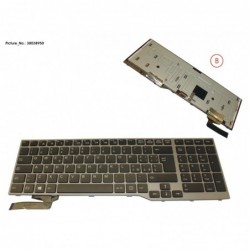 38038950 - KEYBOARD BLACK W/ BL ITALY