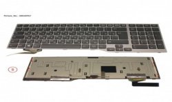 38038957 - KEYBOARD BLACK W/ BL RUSSIA/US
