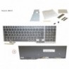 38042129 - KEYBOARD BLACK W/ BL UK
