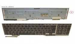 38038910 - KEYBOARD BLACK/RED DENMARK W/O TS