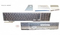 38042093 - KEYBOARD BLACK/RED EAST EUROPE W/O TS