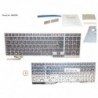 38042090 - KEYBOARD BLACK/RED NORDIC W/O TS