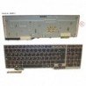 38038911 - KEYBOARD BLACK/RED SPAIN W/O TS