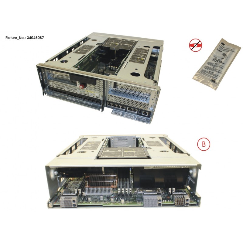 34045087 - MOTHERBOARD,FAS8040 NO MEMORY