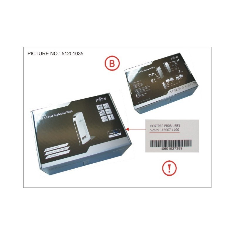 34038660 - PORT REPLICATOR USB 3.0 - PR08