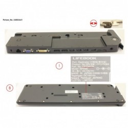 34053641 - PORT REPLICATOR W/ KEY LOCK